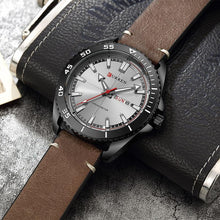 Load image into Gallery viewer, CURREN Luxury watch men Leather Quartz Wrist Watches