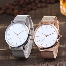 Load image into Gallery viewer, Vansvar Gold Sliver Mesh Stainless Steel Watches Women Top Brand Luxury Casual Clock Ladies Wrist Watch