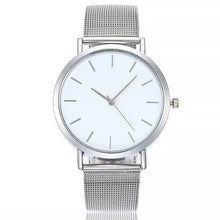 Load image into Gallery viewer, Vansvar Gold Sliver Mesh Stainless Steel Watches Women Top Brand Luxury Casual Clock Ladies Wrist Watch