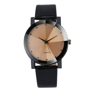 Luxury Unisex Popular Women Leather Wrist Watch