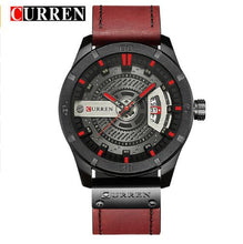 Load image into Gallery viewer, CURREN watch men Leather Quartz Wrist Watches
