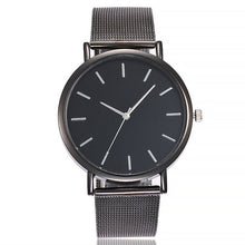 Load image into Gallery viewer, Vansvar Gold Sliver Mesh Stainless Steel Watches Women Top Brand Luxury Casual Clock Ladies Wrist Watch
