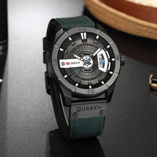Load image into Gallery viewer, CURREN watch men Leather Quartz Wrist Watches
