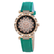 Load image into Gallery viewer, Fashion Leather Strap Watch Women Quartz Watch Romantic Starry
