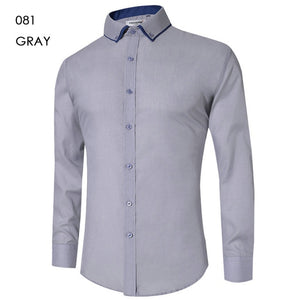 Men's Casual Shirt Slim Fit Men's Casual Button Down