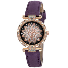 Load image into Gallery viewer, Fashion Leather Strap Watch Women Quartz Watch Romantic Starry
