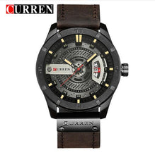 Load image into Gallery viewer, CURREN watch men Leather Quartz Wrist Watches
