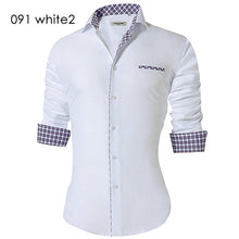 Load image into Gallery viewer, Men&#39;s Casual Shirt Slim Fit Men&#39;s Casual Button Down
