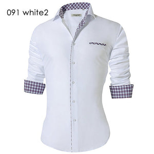 Men's Casual Shirt Slim Fit Men's Casual Button Down