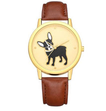 Load image into Gallery viewer, Women dog Printing Analog Quartz Wrist Watch
