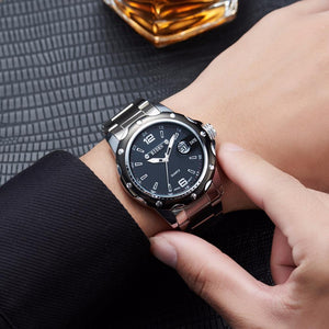 BIDEN Wrist Watch Men Business Quartz Clocks