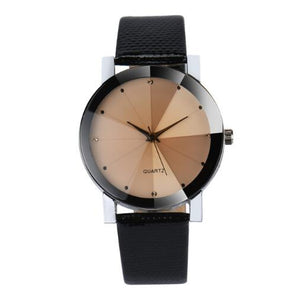 Luxury Unisex Popular Women Leather Wrist Watch