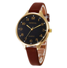 Load image into Gallery viewer, Women Bracelet Faux Leather Wrist Watch
