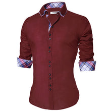 Load image into Gallery viewer, Men&#39;s Casual Shirt Slim Fit Men&#39;s Casual Button Down
