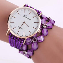 Load image into Gallery viewer, Women Bracelet Watch Crystal Diamond Wrist Watch
